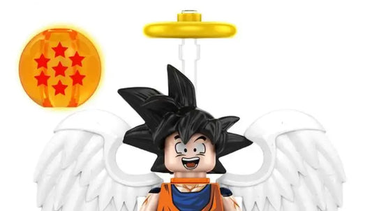 Figurine to assemble Dragon Ball - Goku angel with wings and halo