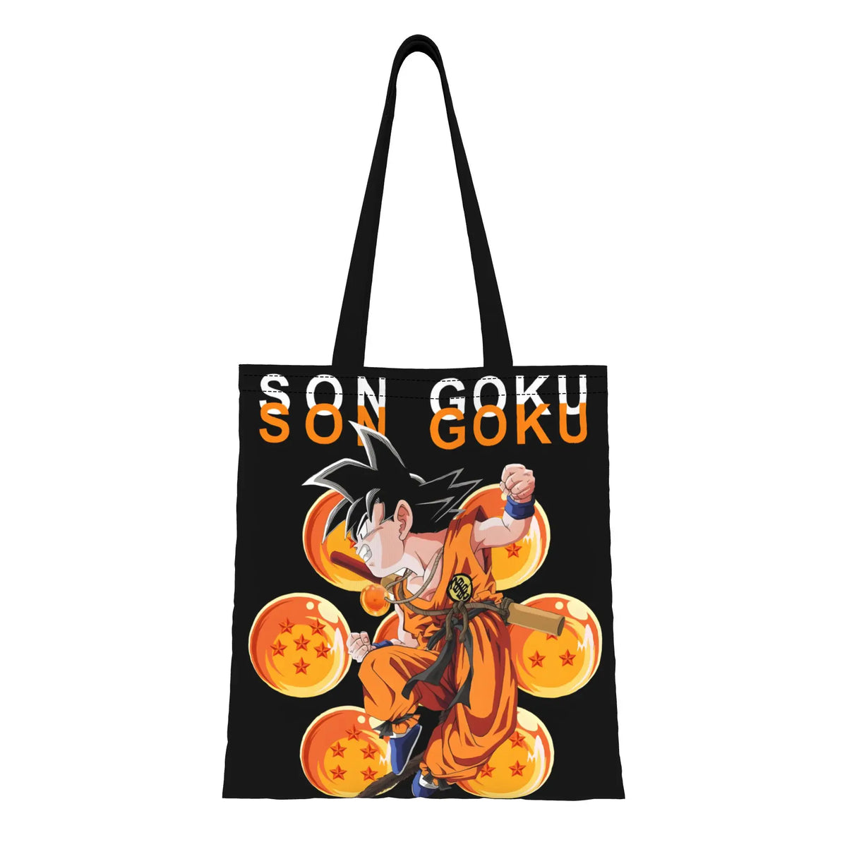 Dragon Ball Navy Blue Tote Bag - Schlafen Goku und Shenron