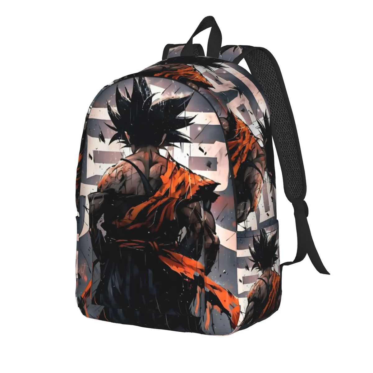 Zwarte en Oranje Dragon Ball Rugzak - Terug Goku