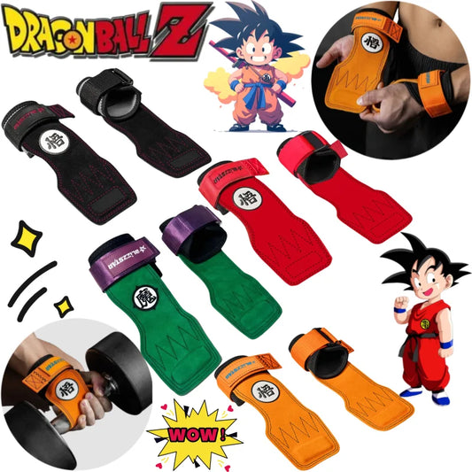 Mitaines Dragon Ball - kanjis de Goku en plusieurs couleurs