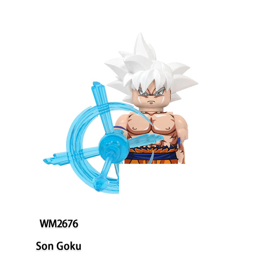 Modellino da assemblare Dragon Ball - Goku Ultra Istinto ed energia turchese