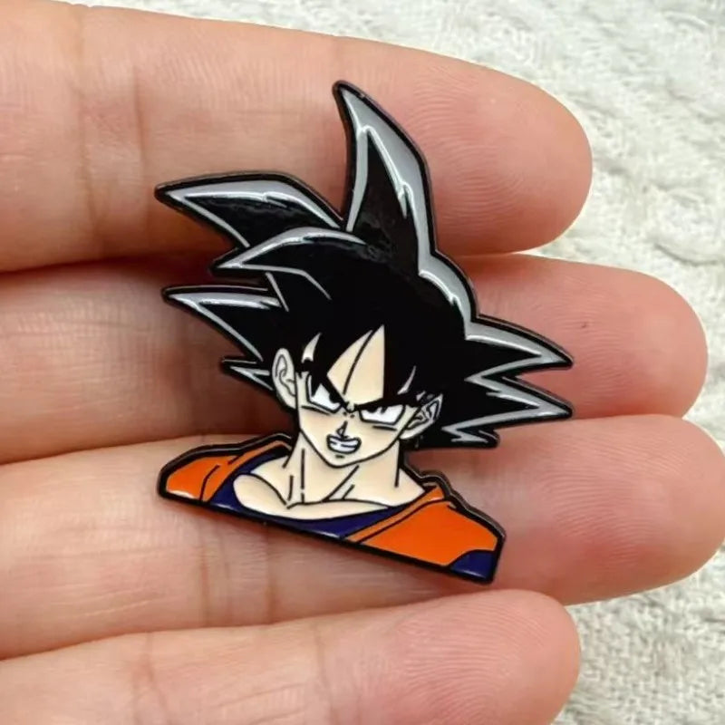 Dragon Ball Brooches - Krilin Goku und Vegeta