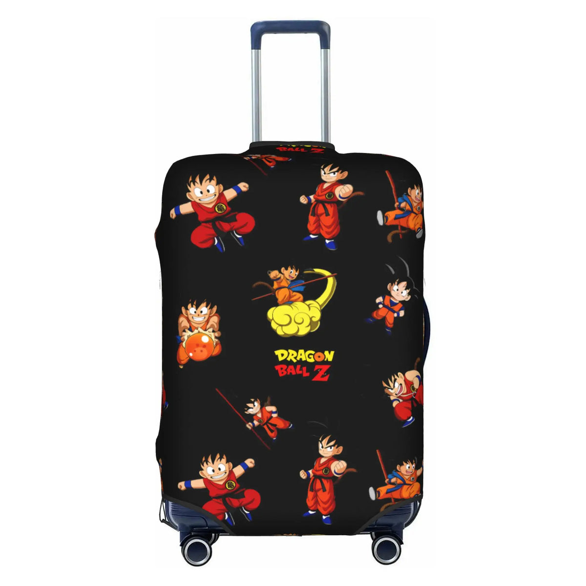 Copertura per valigia Dragon Ball - Vegeta in armatura davanti alle sue trasformazioni