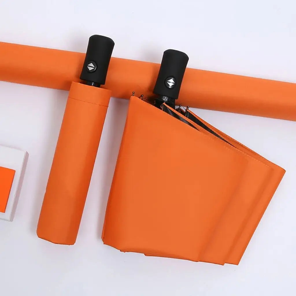 Dragon Ball folding umbrella - Goku symbol orange