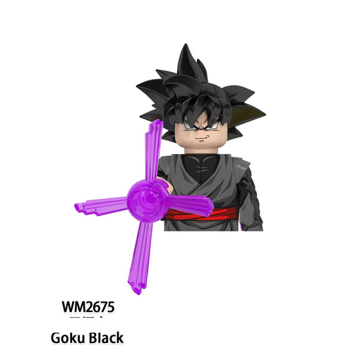 Figurine à assembler Dragon Ball - Black Goku et énergie violette