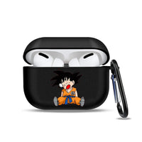 junger Goku sitzt Mund auf