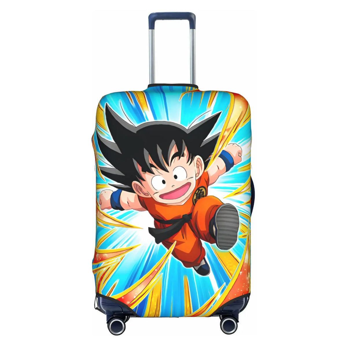 Fodera per valigia Dragon Ball - Goku bambino che salta