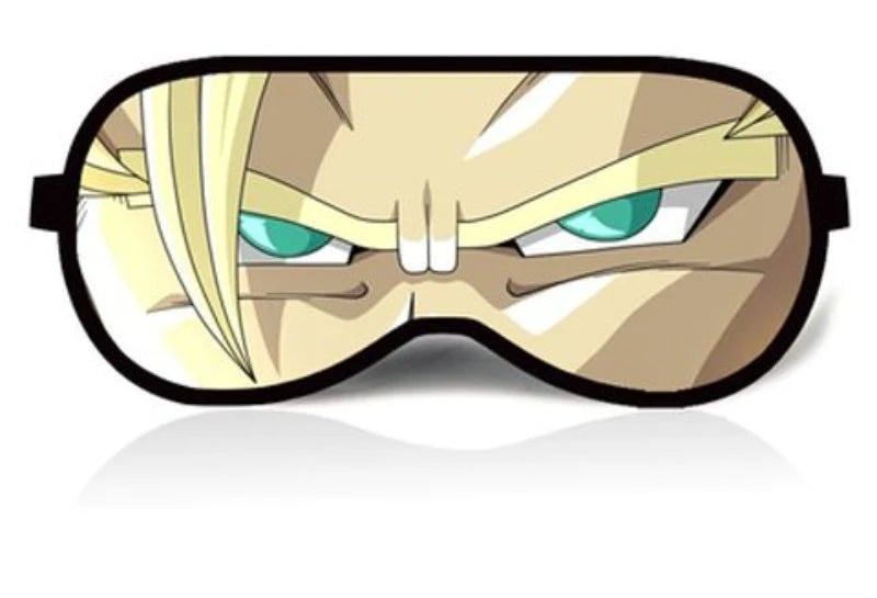 Dragon Ball Schlafmaske - Goku Blicke und Ausdrücke