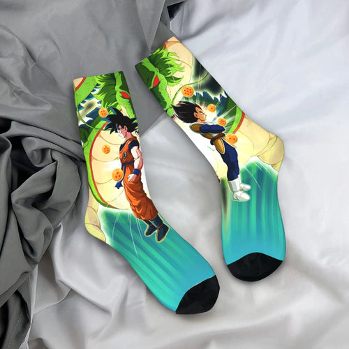 Dragon Ball grüne Socken - Goku und Shenron