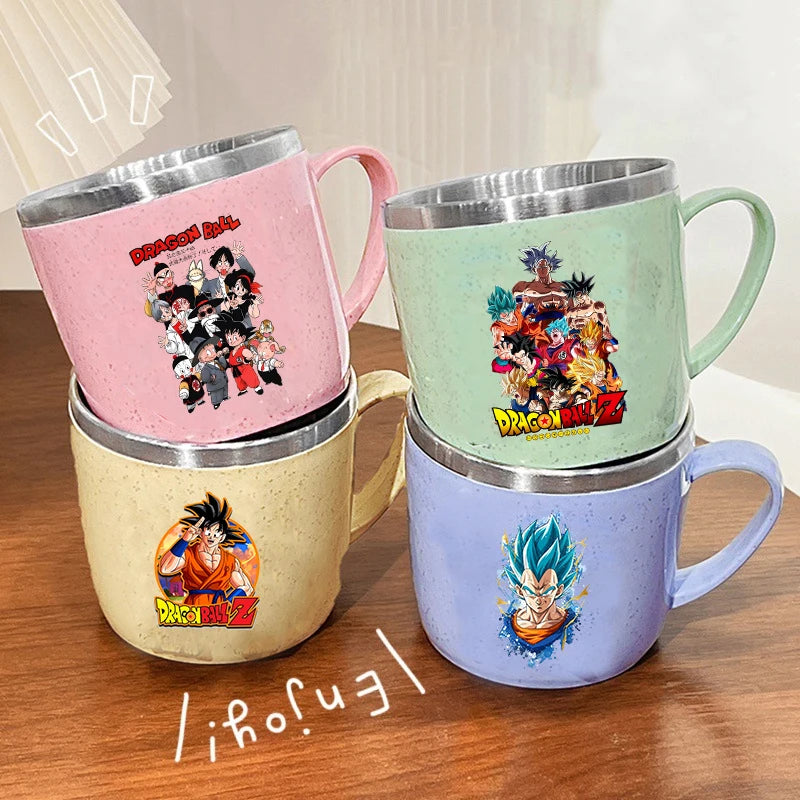 Transferencias decorativas para tazas Dragon Ball - Goku y transformaciones