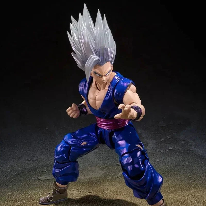 Action Figure Dragon Ball - Gohan Beast e aura viola