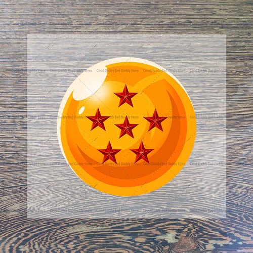 Trasferibile termoadesivo Dragon Ball - Sfera del drago a sette stelle
