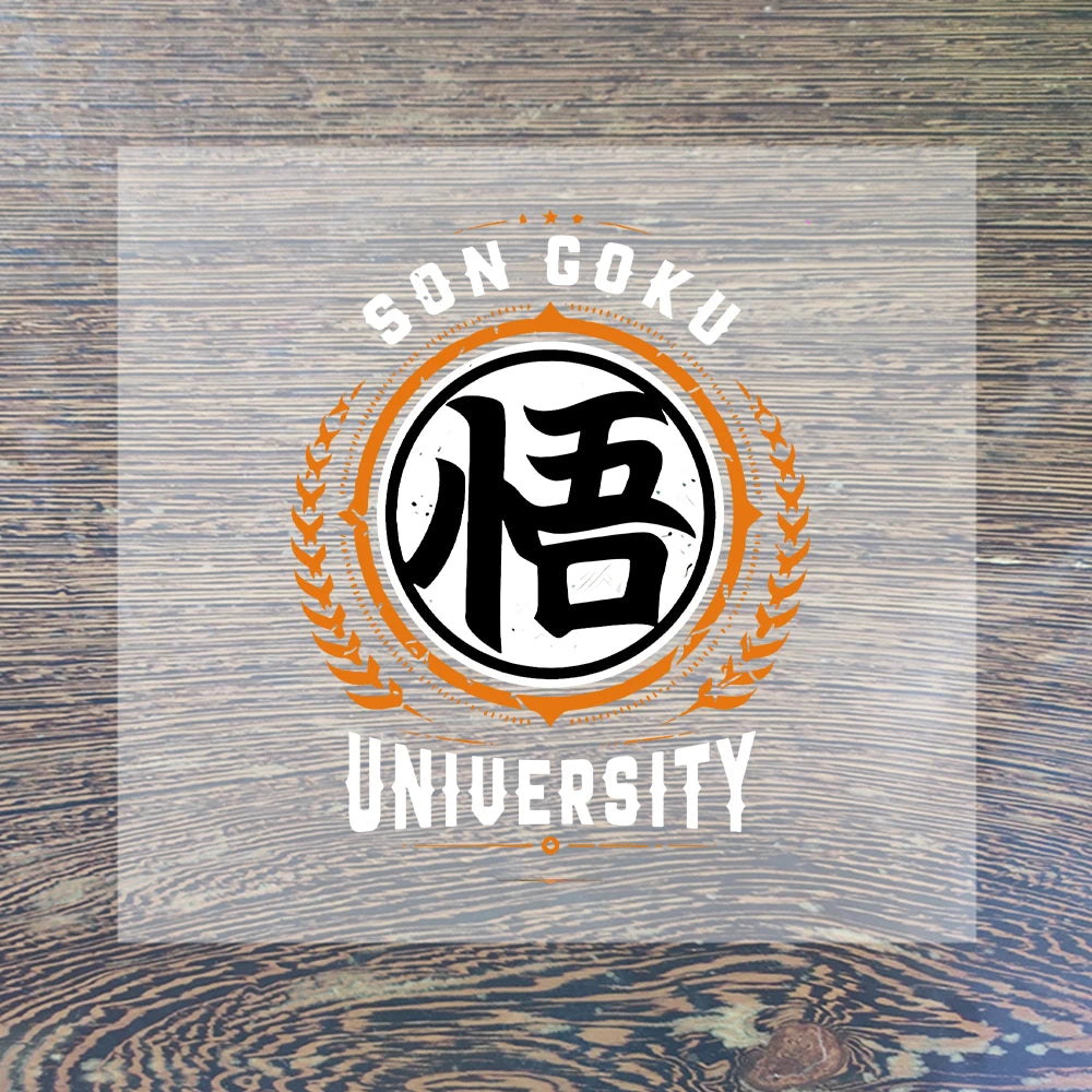 Transferencia termoadhesiva Dragon Ball - Son Goku University