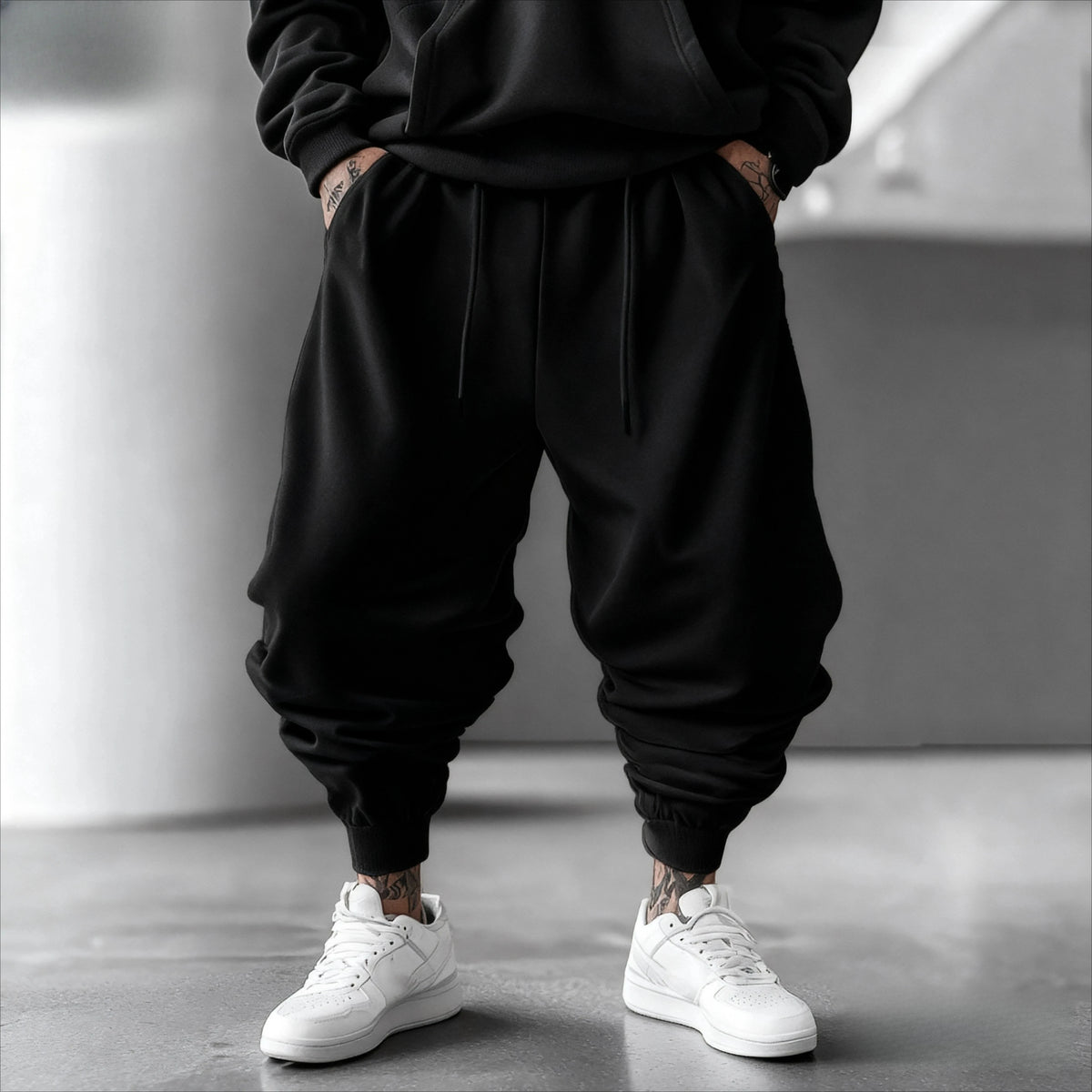 Dragon Ball White Jogging Pants - Goku Super Saiyan 4