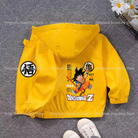 Goku enfant et kanjis