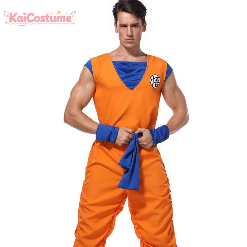 Déguisement Dragon Ball - Goku en tenue orange et bleue