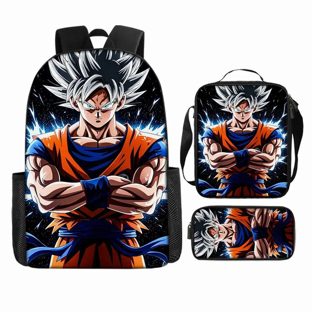 Dragon Ball Rucksackset - Goku steht vor Shenron