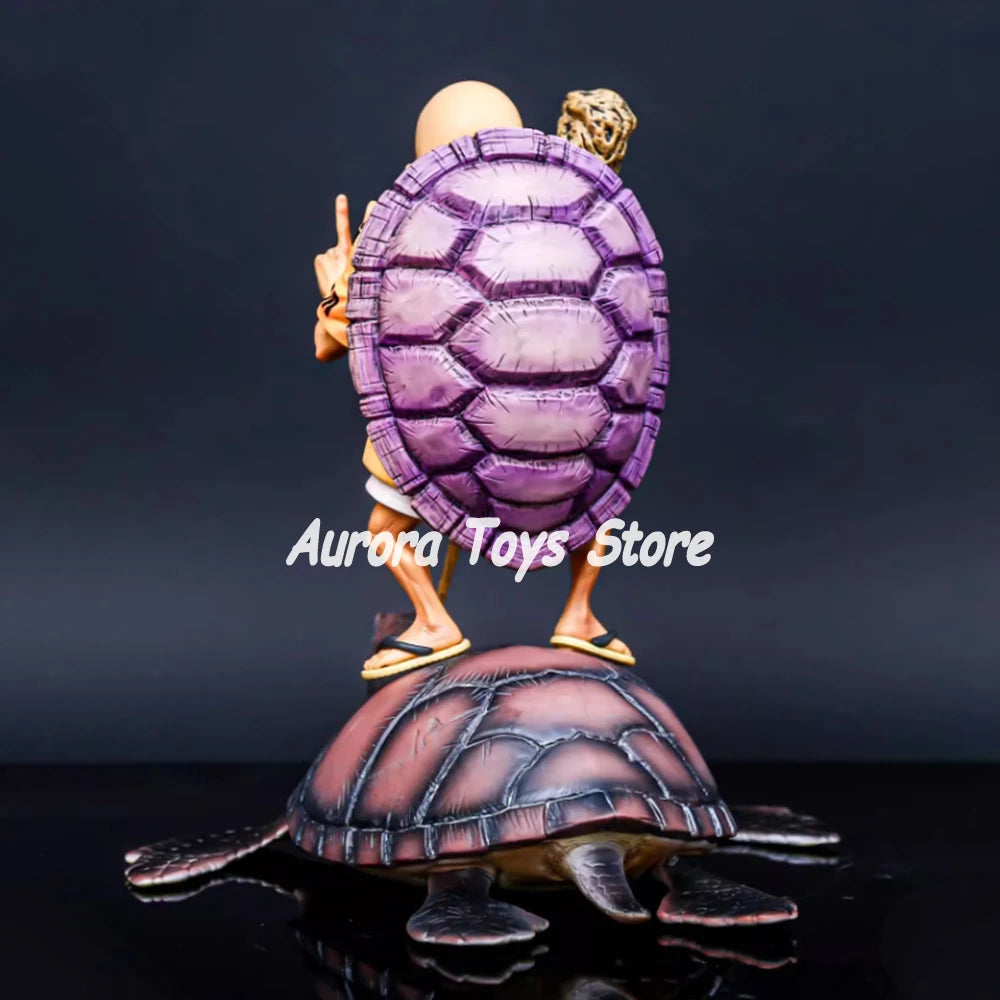 Action figure Dragon Ball - Maestro Muten con la sua tartaruga