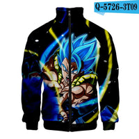 Gogeta Blue en attaque