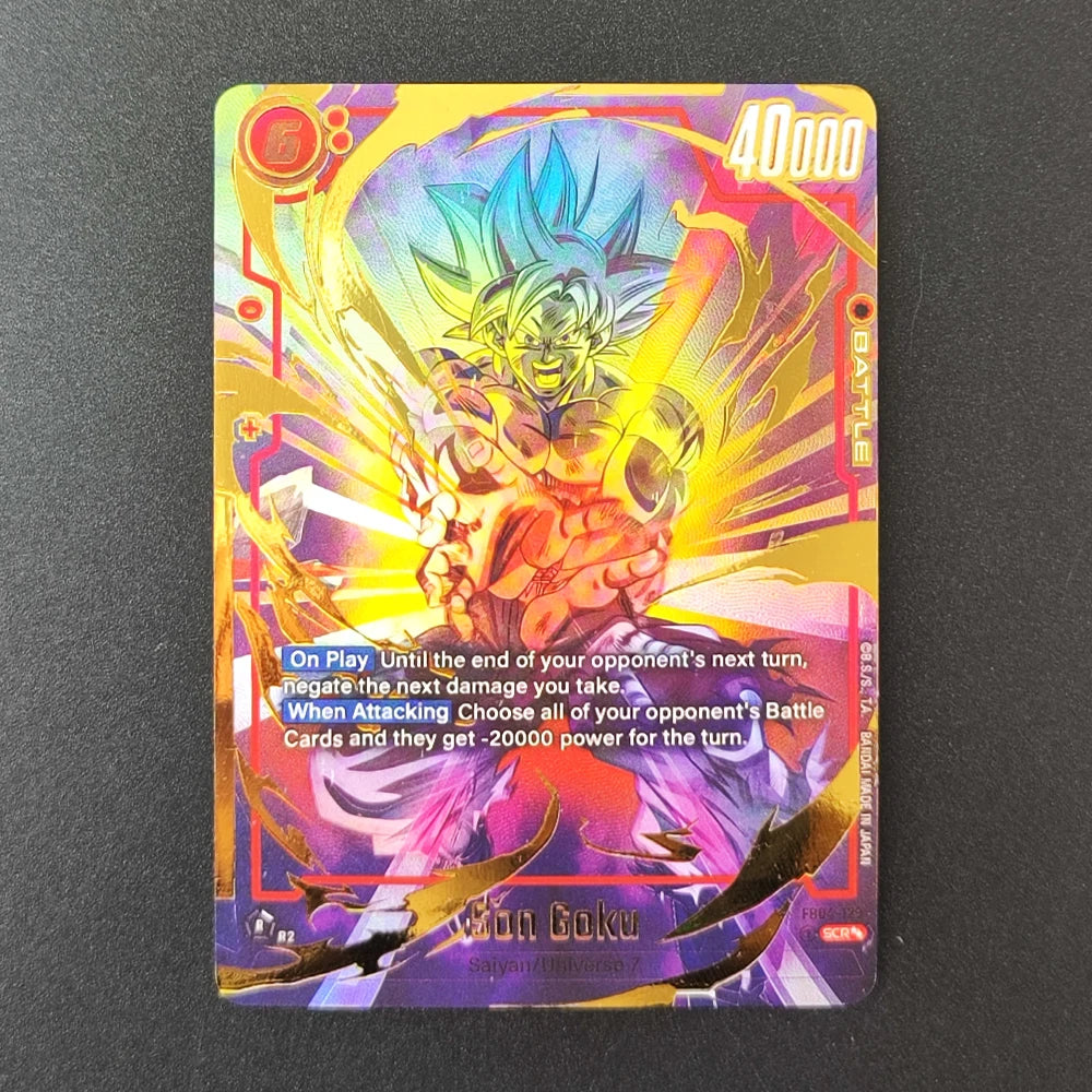Dragon Ball Golden Trading Cards - Goku Vegeta und Broly