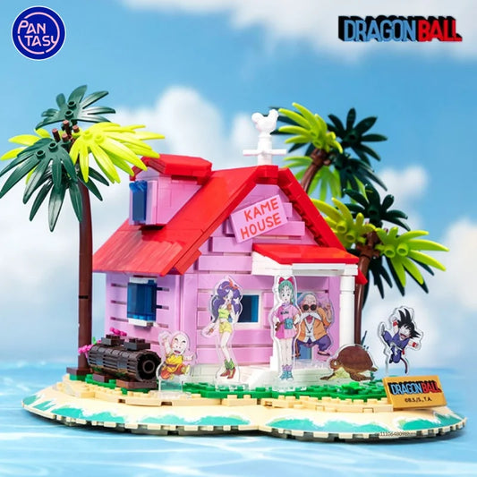 Dragon Ball construction game - Kame House on its island