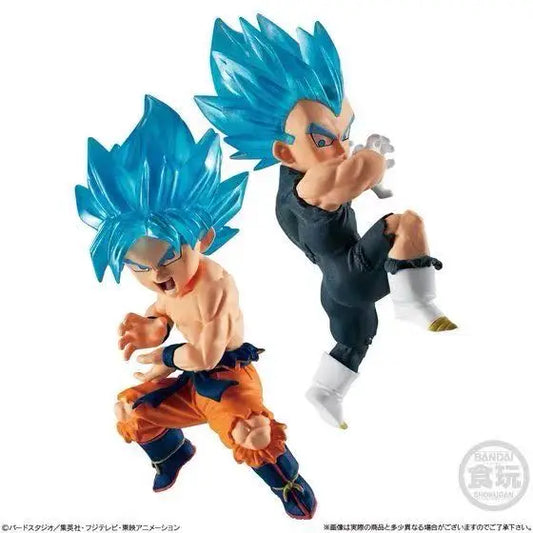 Duo von Chibifiguren Dragon Ball - Goku Blue und Vegeta Blue