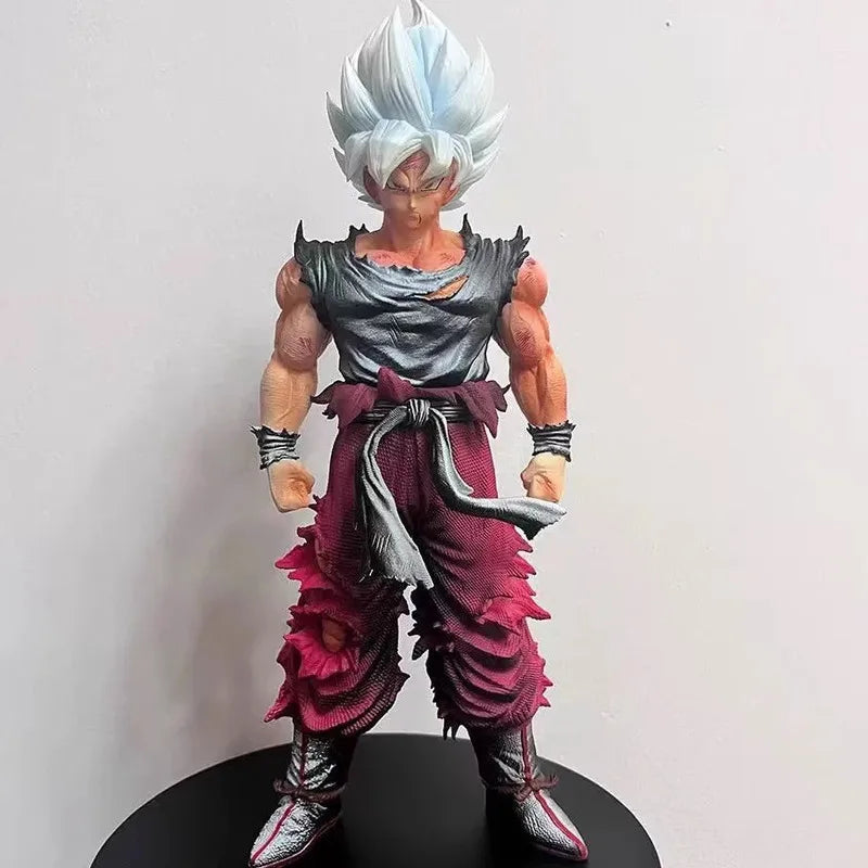 Dragon Ball Figurine - Goku with silver hair and purple pants