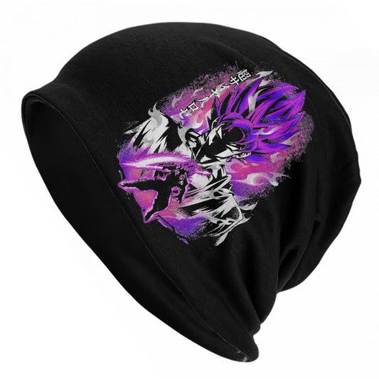 Berretto nero Dragon Ball - Black Goku e aura viola