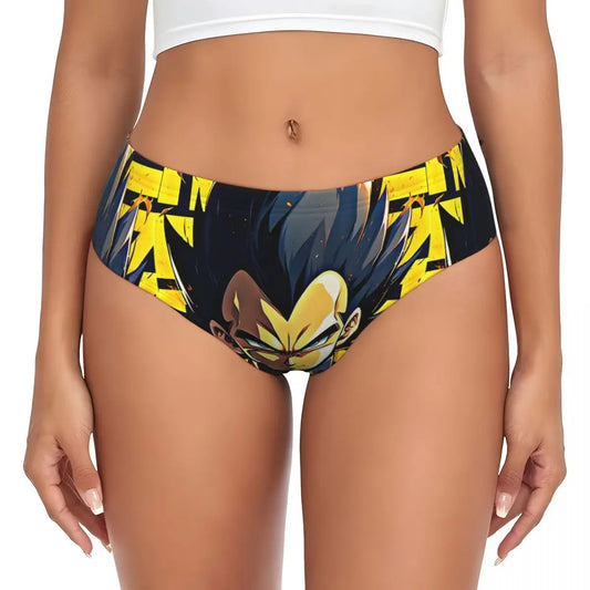 Slip nero e giallo Dragon Ball - Vegeta in primo piano