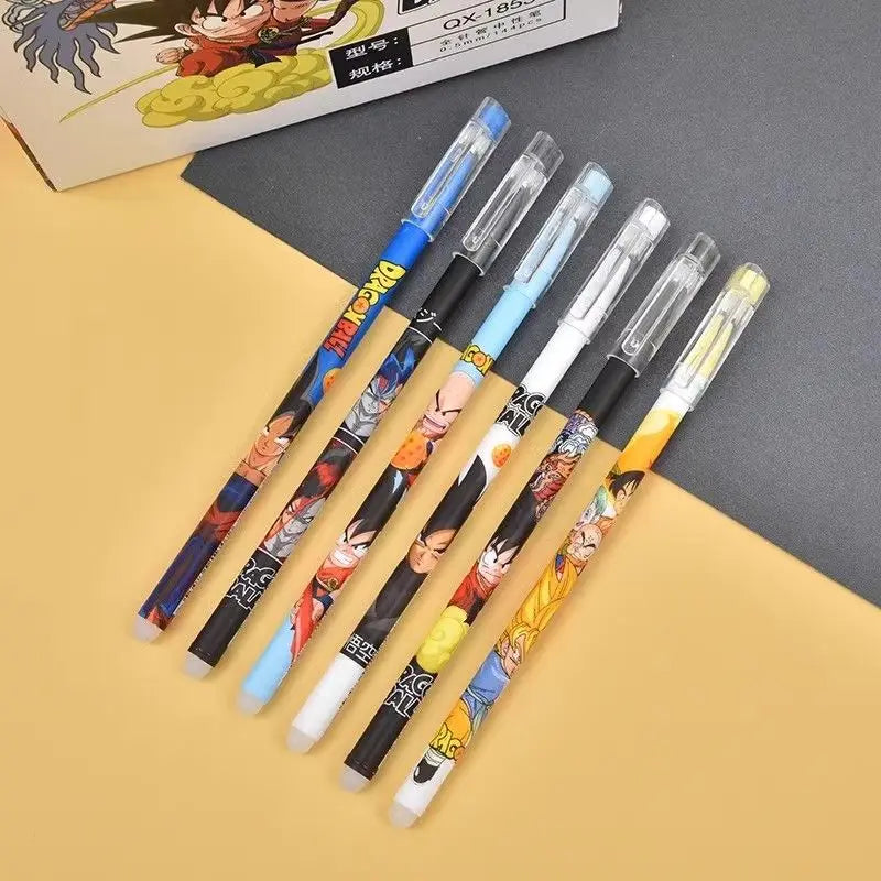Bolígrafos Dragon Ball - Goku y guerreros Saiyajin