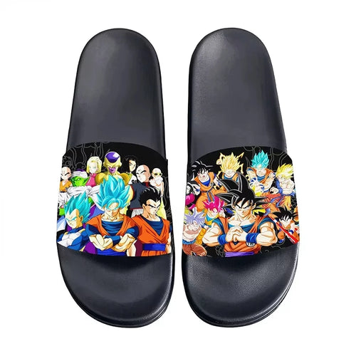 Dragon Ball Slides - Goku Blau und Krieger vereint