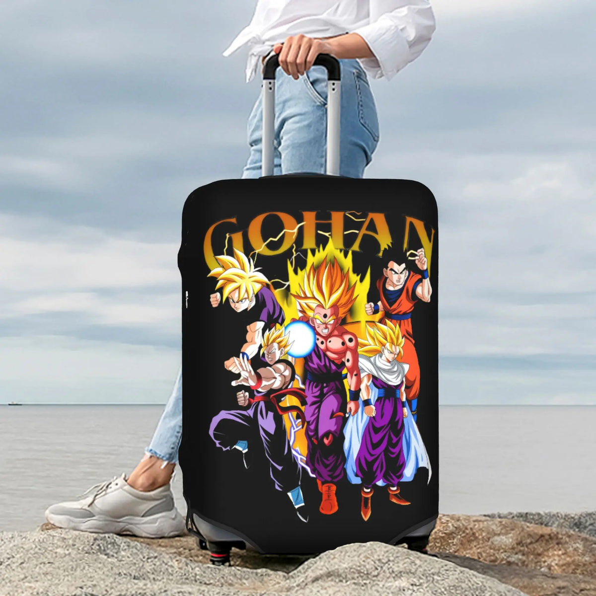 Dragon Ball Kofferdeckel - Gohan und seine Verwandlungen
