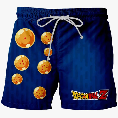 Blauw bad short Dragon Ball - zeven kristallen ballen