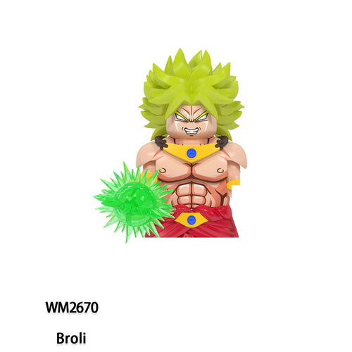 Statico da assemblare Dragon Ball - Broly Super Saiyan ed energia verde