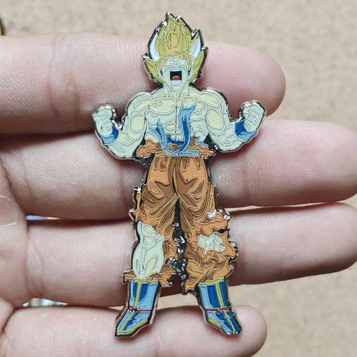 Dragon Ball Pin - Goku Super Saiyan in torn outfit