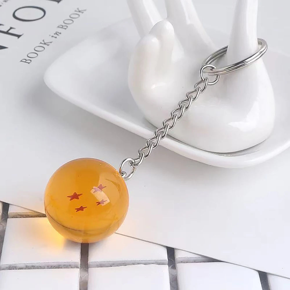 Porte-clés Dragon Ball boule de cristal à une étoile