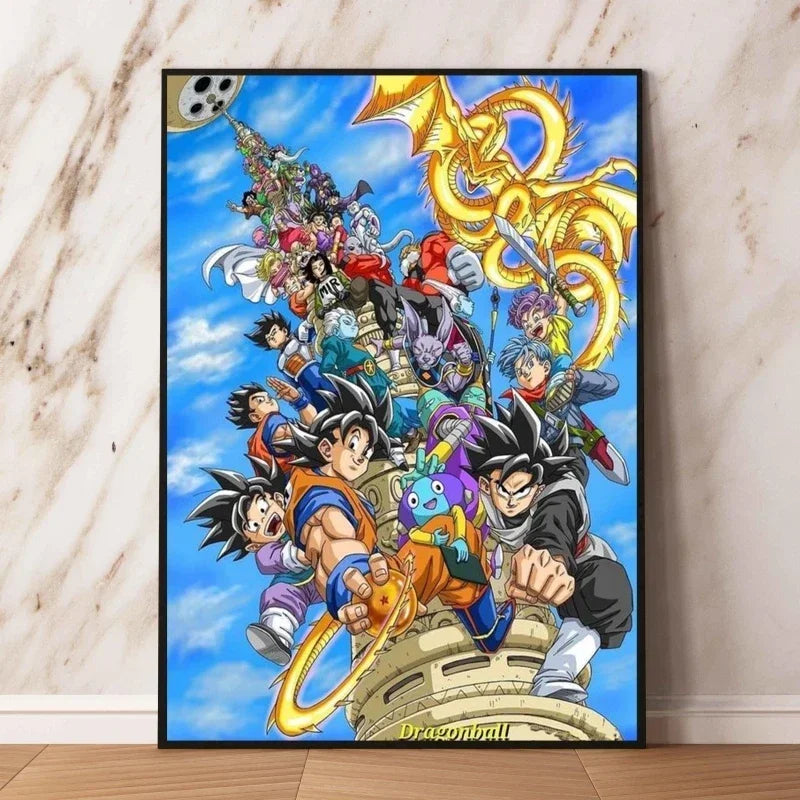 Posters Dragon Ball - Gohan Beast et guerriers Saiyans