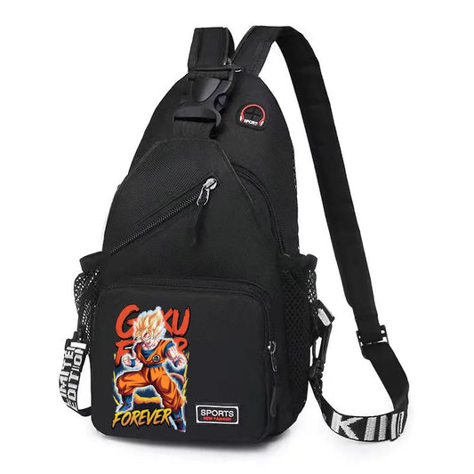 Sac bandoulière noir Dragon Ball - Goku Forever