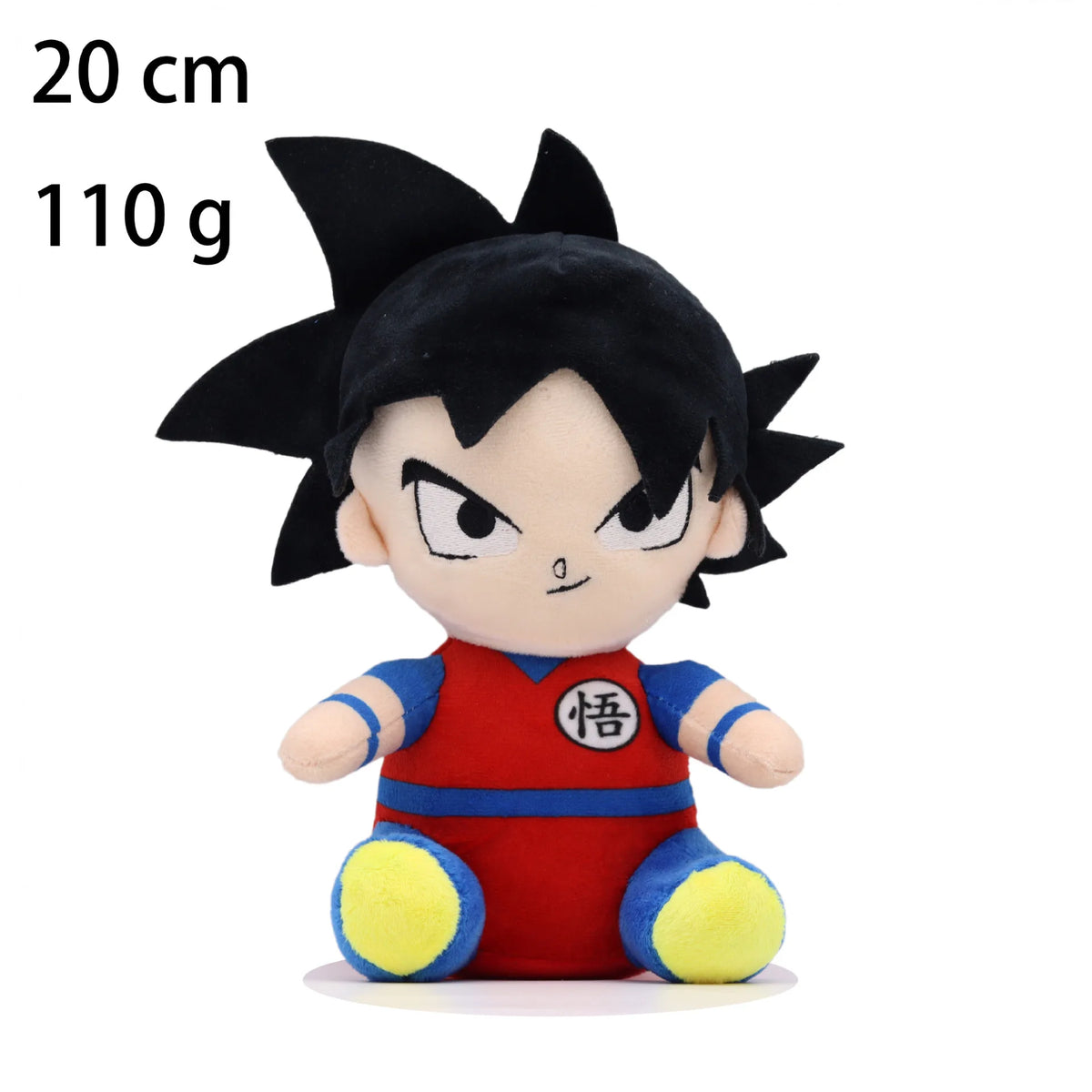 Peluches chibi Dragon Ball - Goku, Vegeta, Krilin y Buu