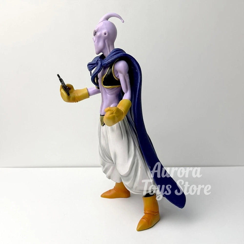Statuetta Dragon Ball - Super Buu con tenuta di Gotenks