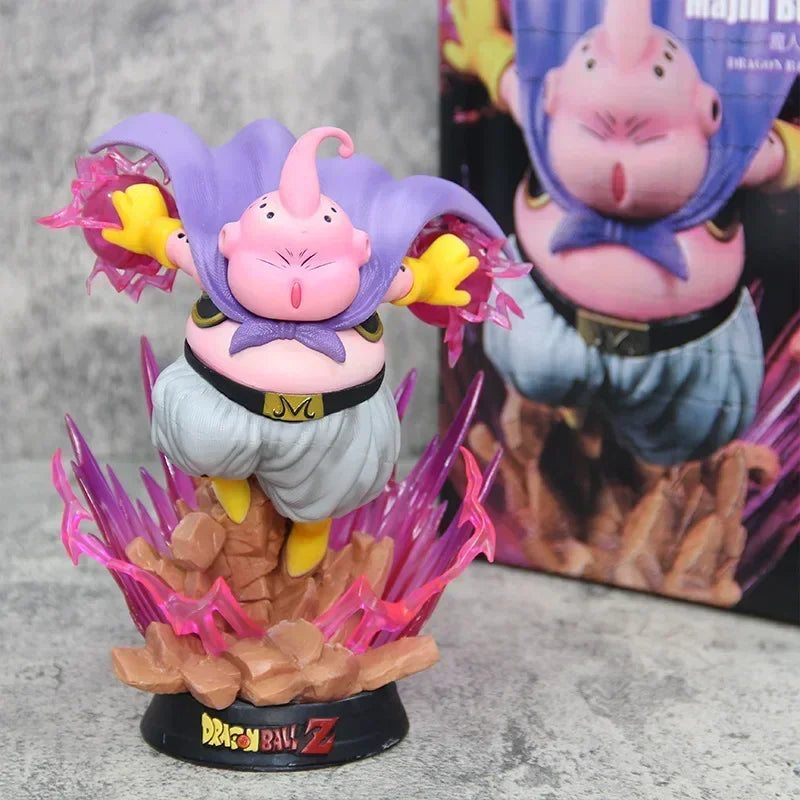 Statuetta Dragon Ball - Majin Buu e aura viola