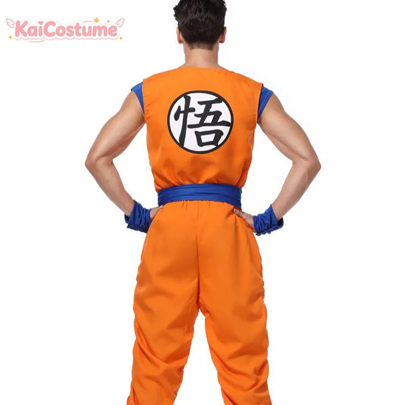 Déguisement Dragon Ball - Goku en tenue orange et bleue