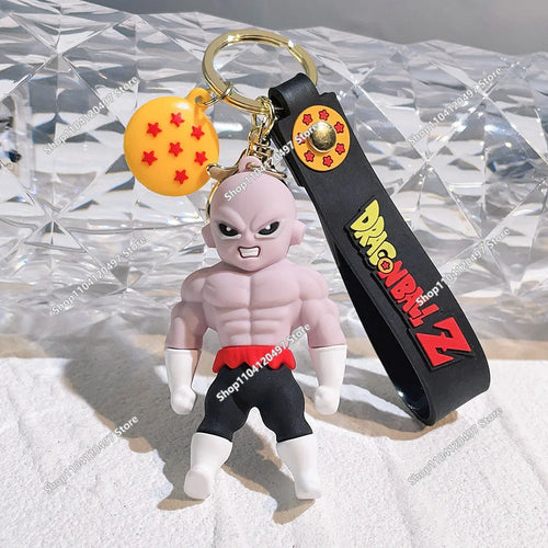Portachiavi statuetta Dragon Ball Jiren e sfera di cristallo
