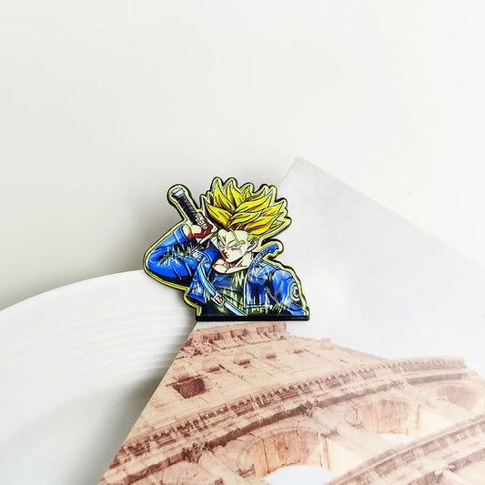 Pin de Dragon Ball - Trunks Super Saiyajin con su espada