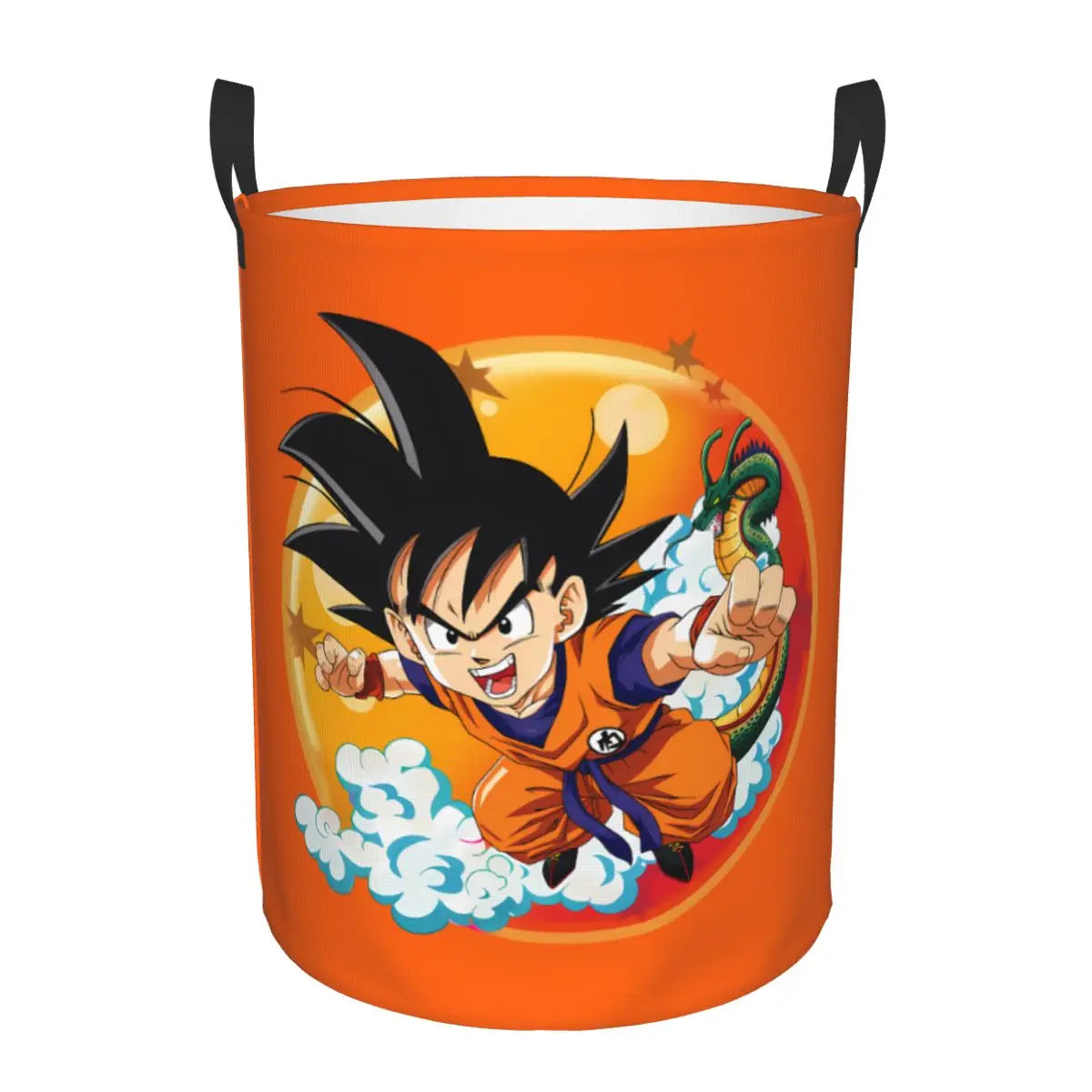 Dragon Ball oranje wasmand - Goku en Kame kanji