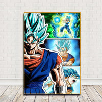Vegetto Blue et ses attaques
