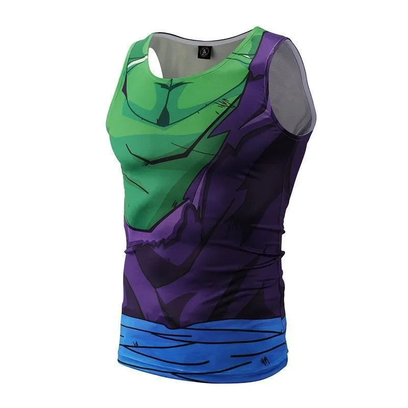 Débardeurs de sport Dragon Ball - tenues et armures des guerriers
