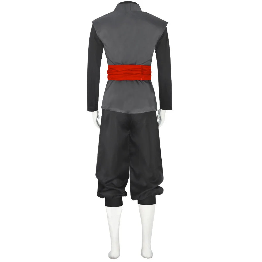 Zwart en grijs Dragon Ball kostuum - Black Goku