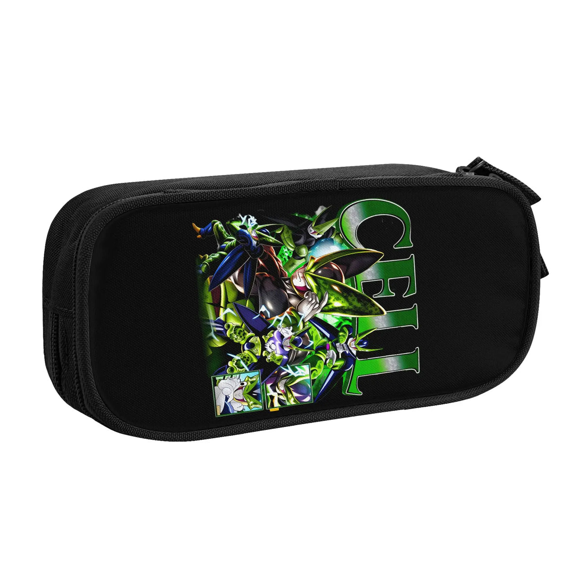 Multicolored school bag Dragon Ball - Goku and Vegeta in squares