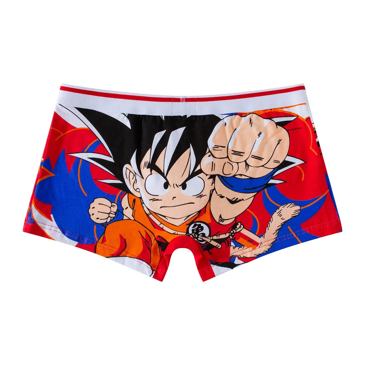 Dragon Ball printte witte boxershort - Goku voor kinderen en volwassenen